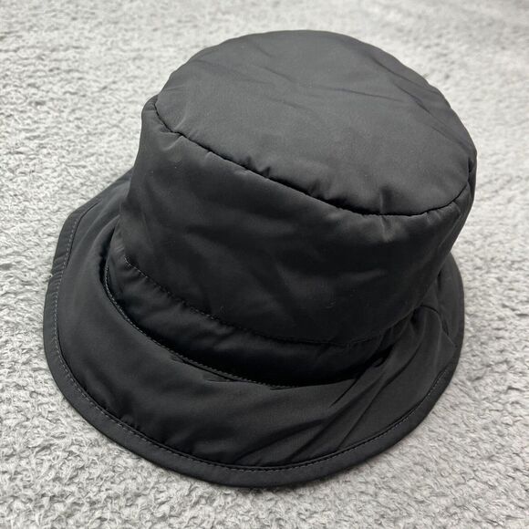 Duluth Trading Co Soft Volume Insulated Bucket Hat Black Adjustable Womens L/XL - Picture 2 of 8
